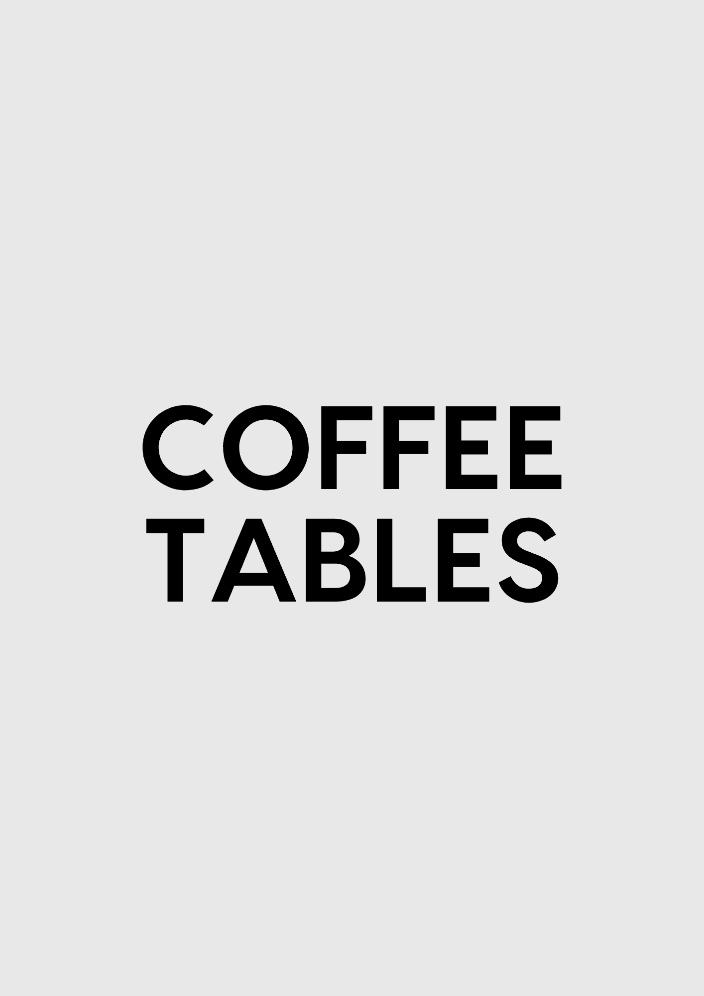 Coffee Tables