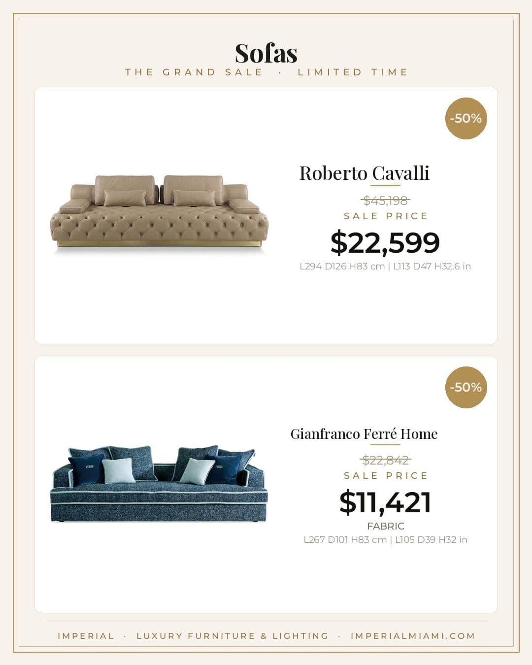 Sofas sale piece