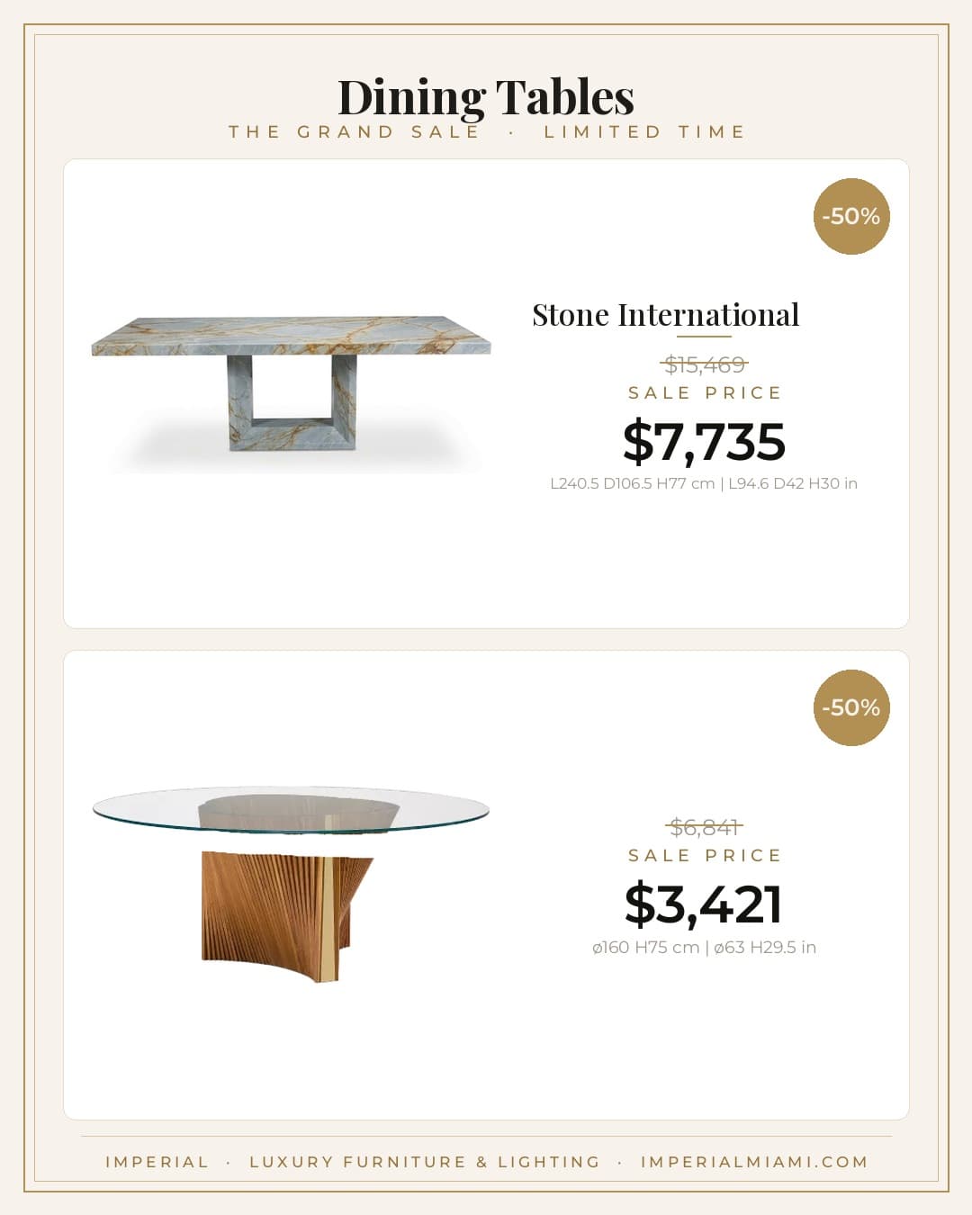 Dining Tables sale piece
