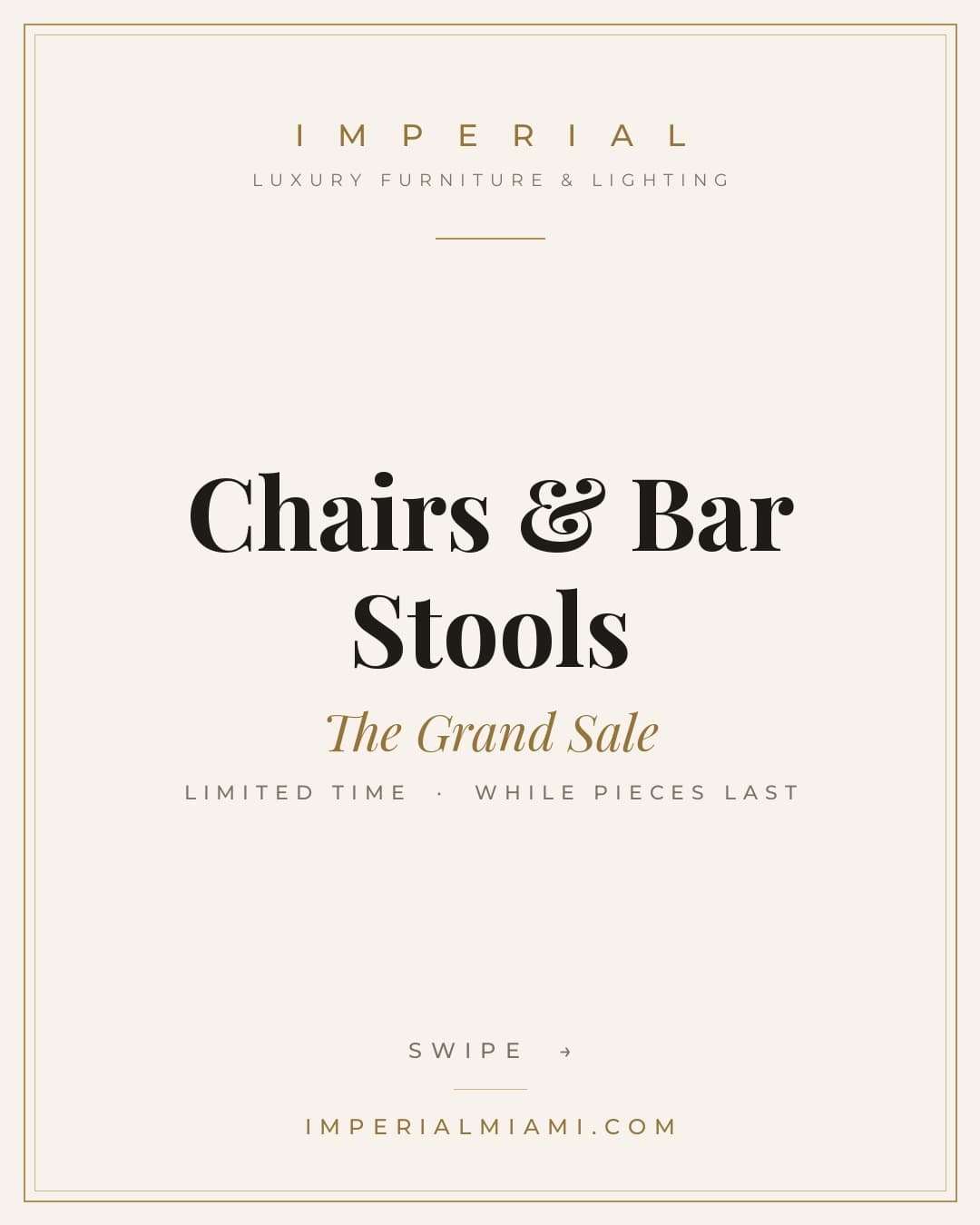 Chairs & Bar Stools