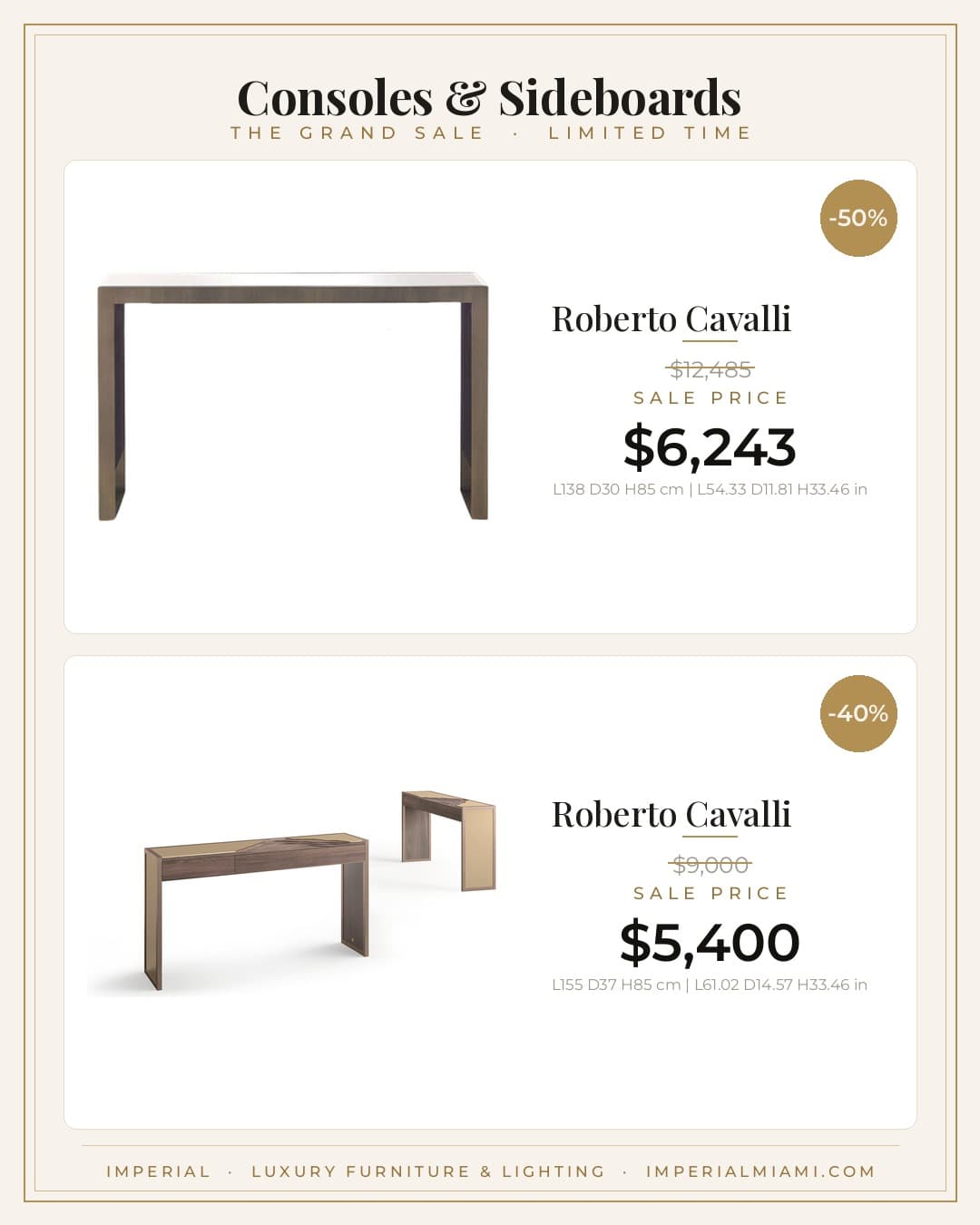 Consoles sale piece