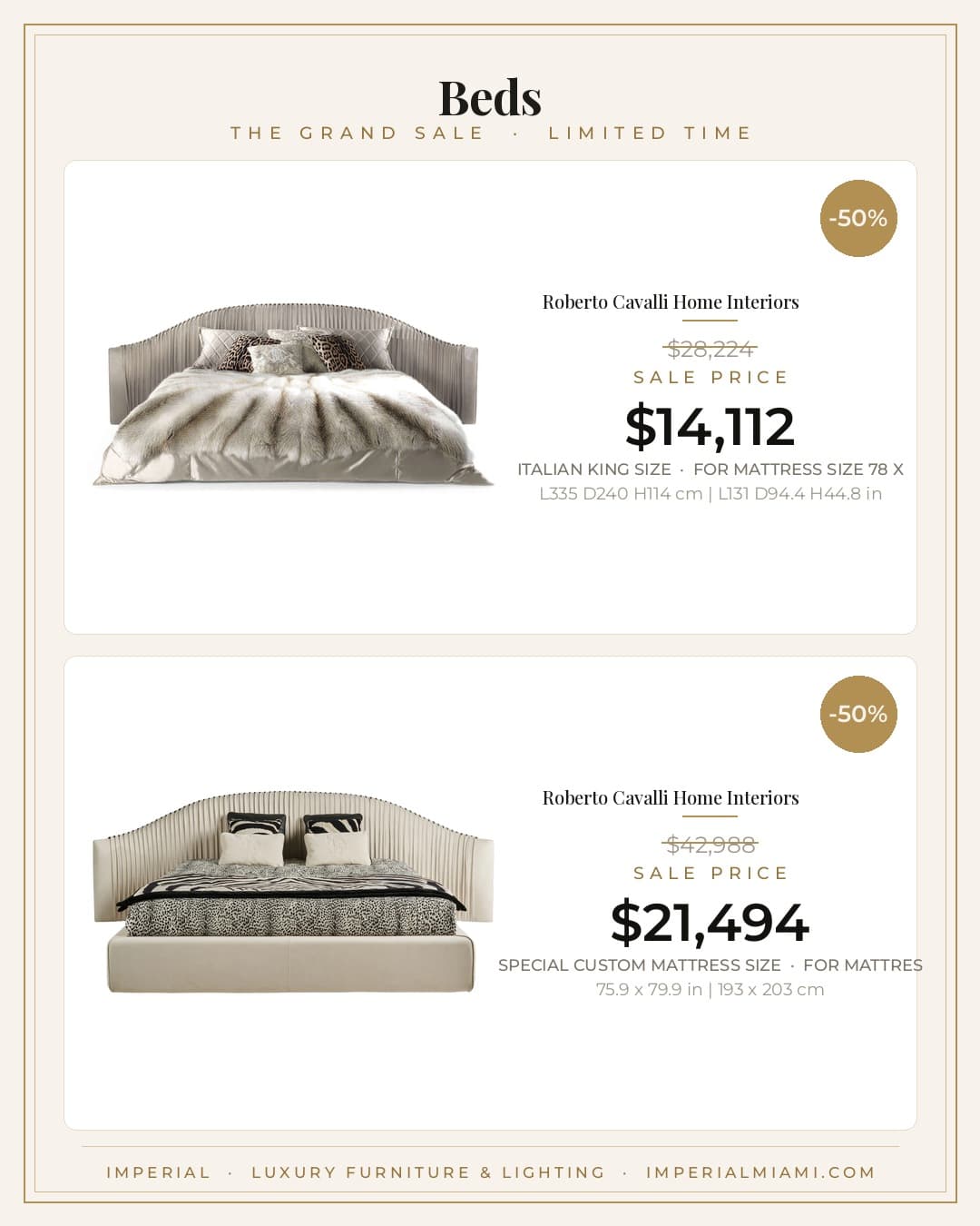 Beds sale piece