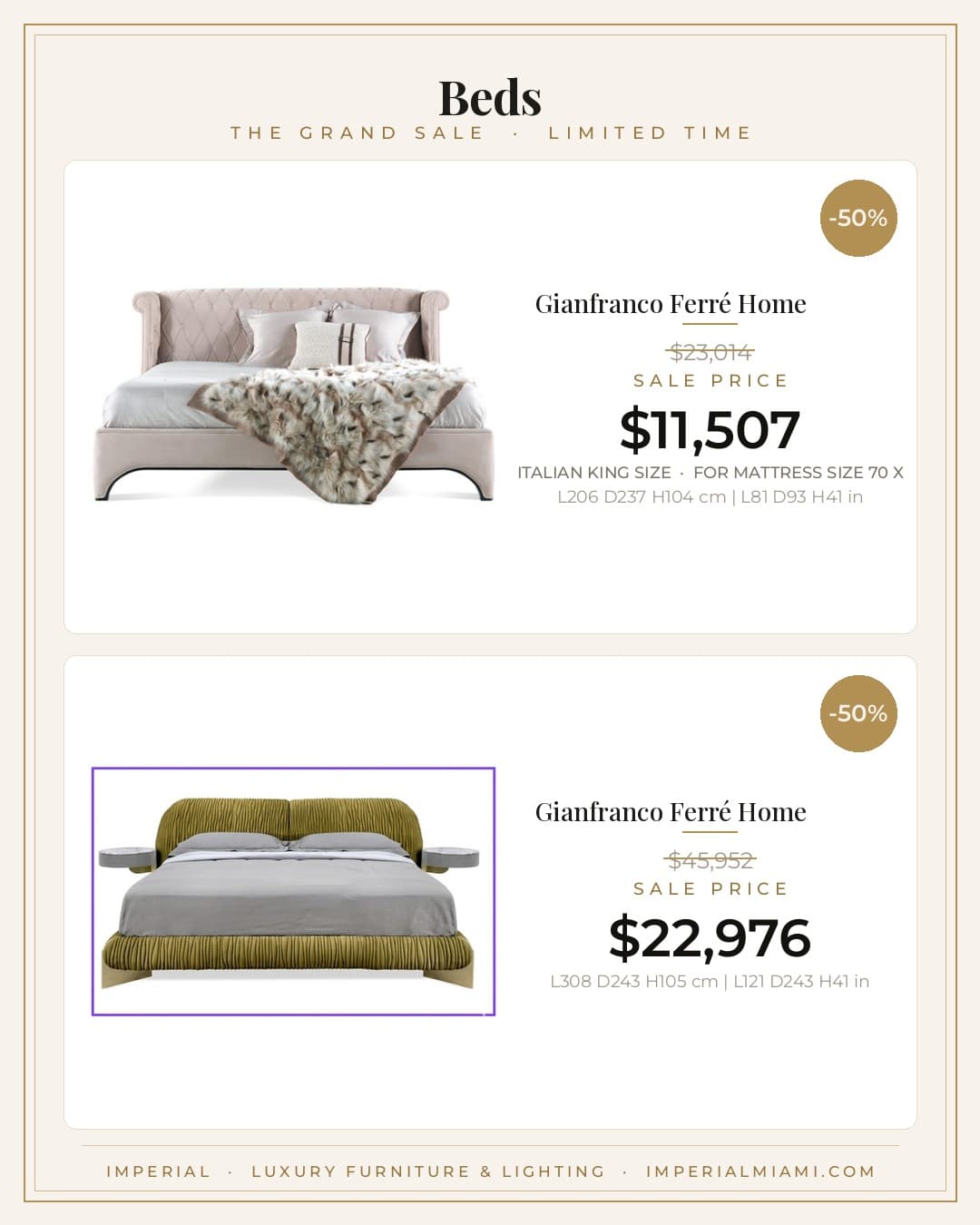 Beds sale piece