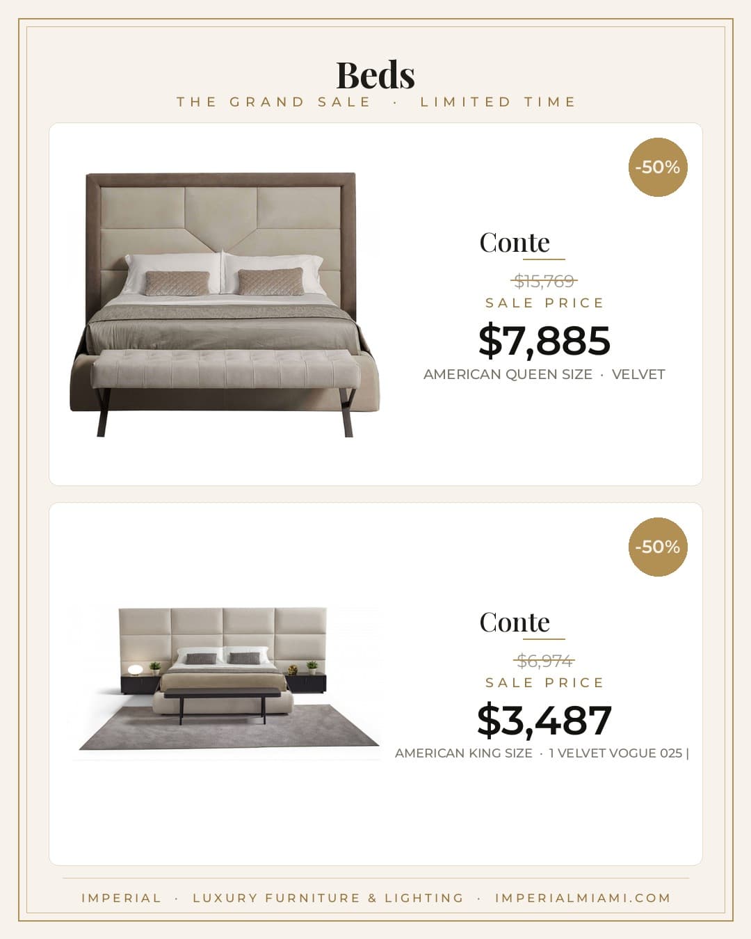 Beds sale piece