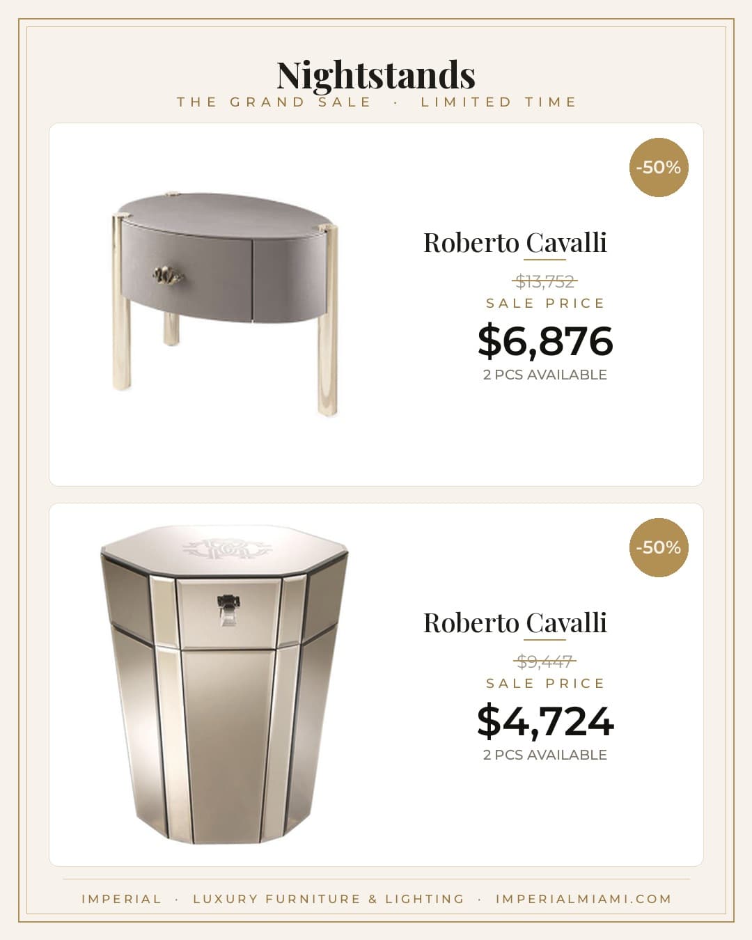 Nightstands sale piece