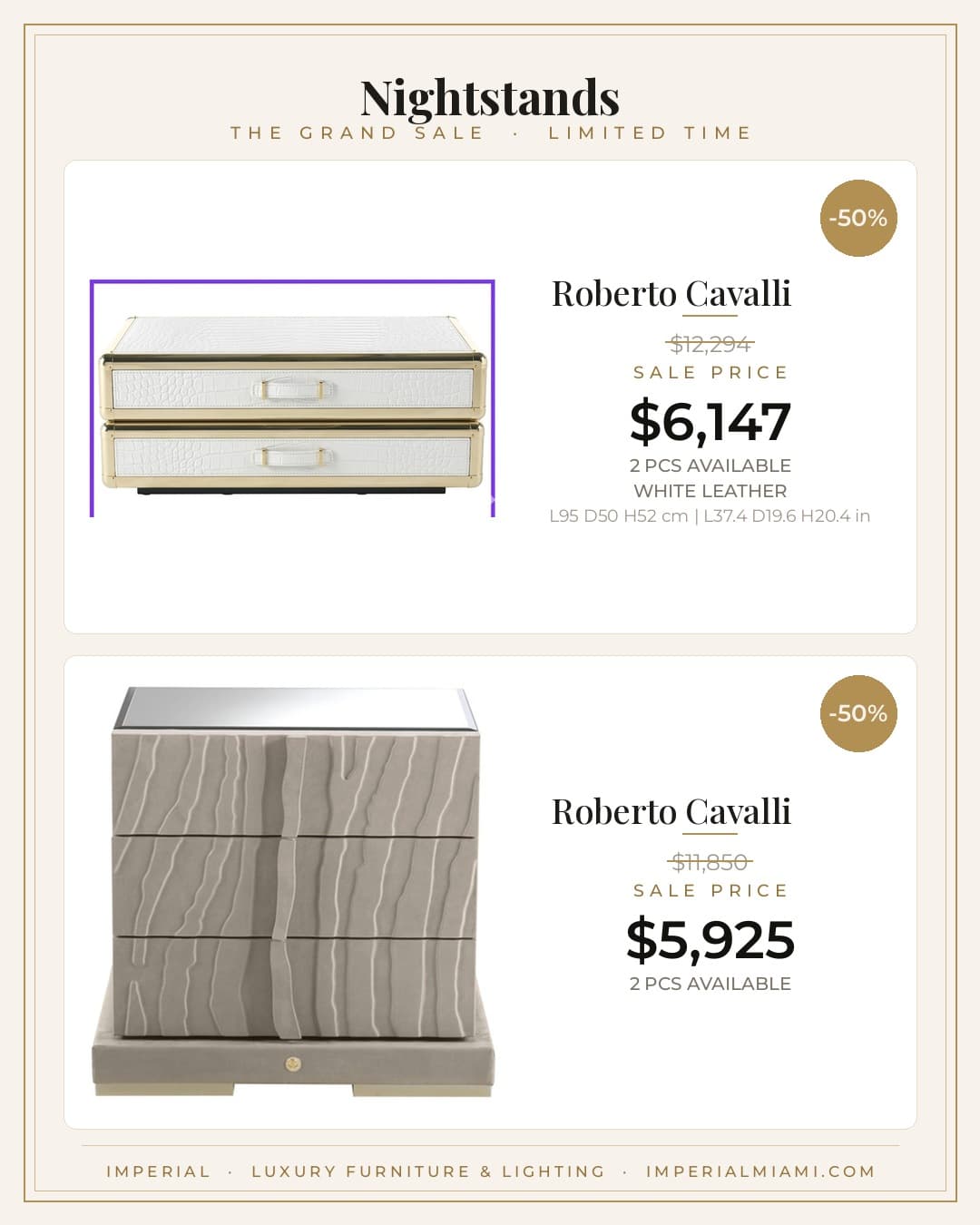 Nightstands sale piece