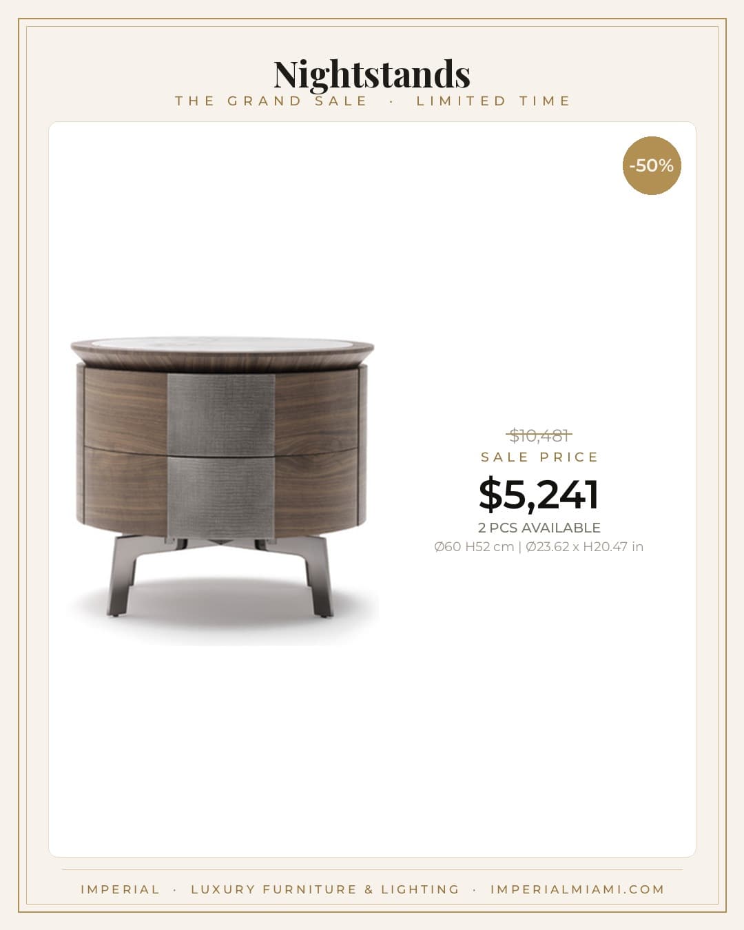 Nightstands sale piece
