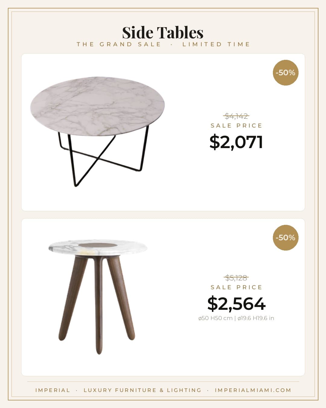Side Tables sale piece
