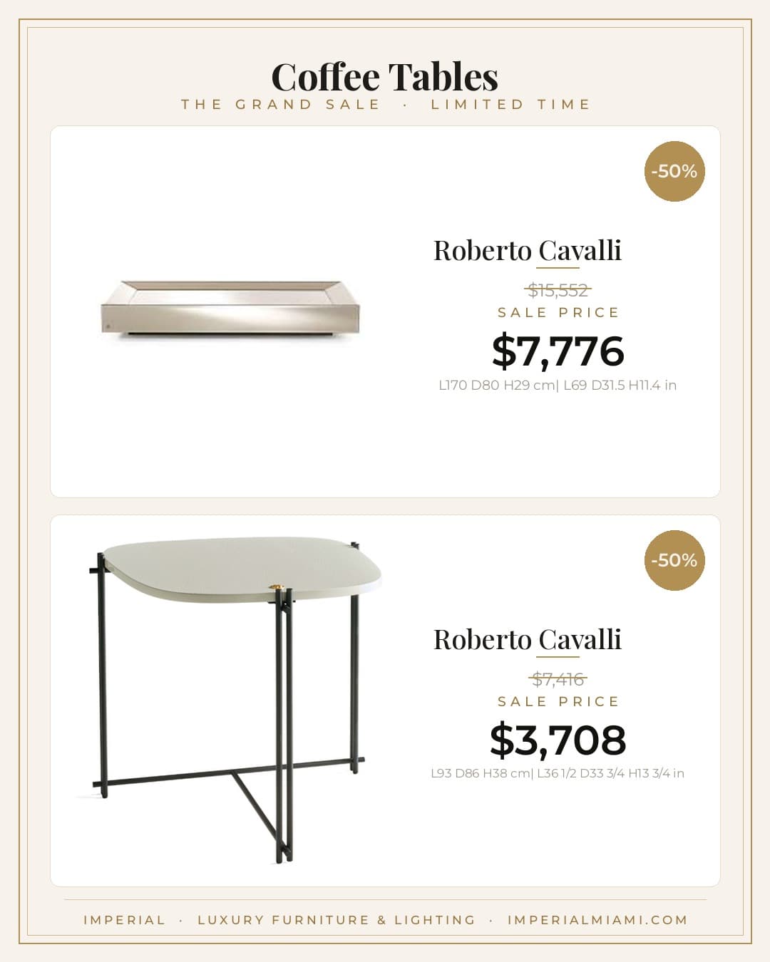 Coffee Tables sale piece