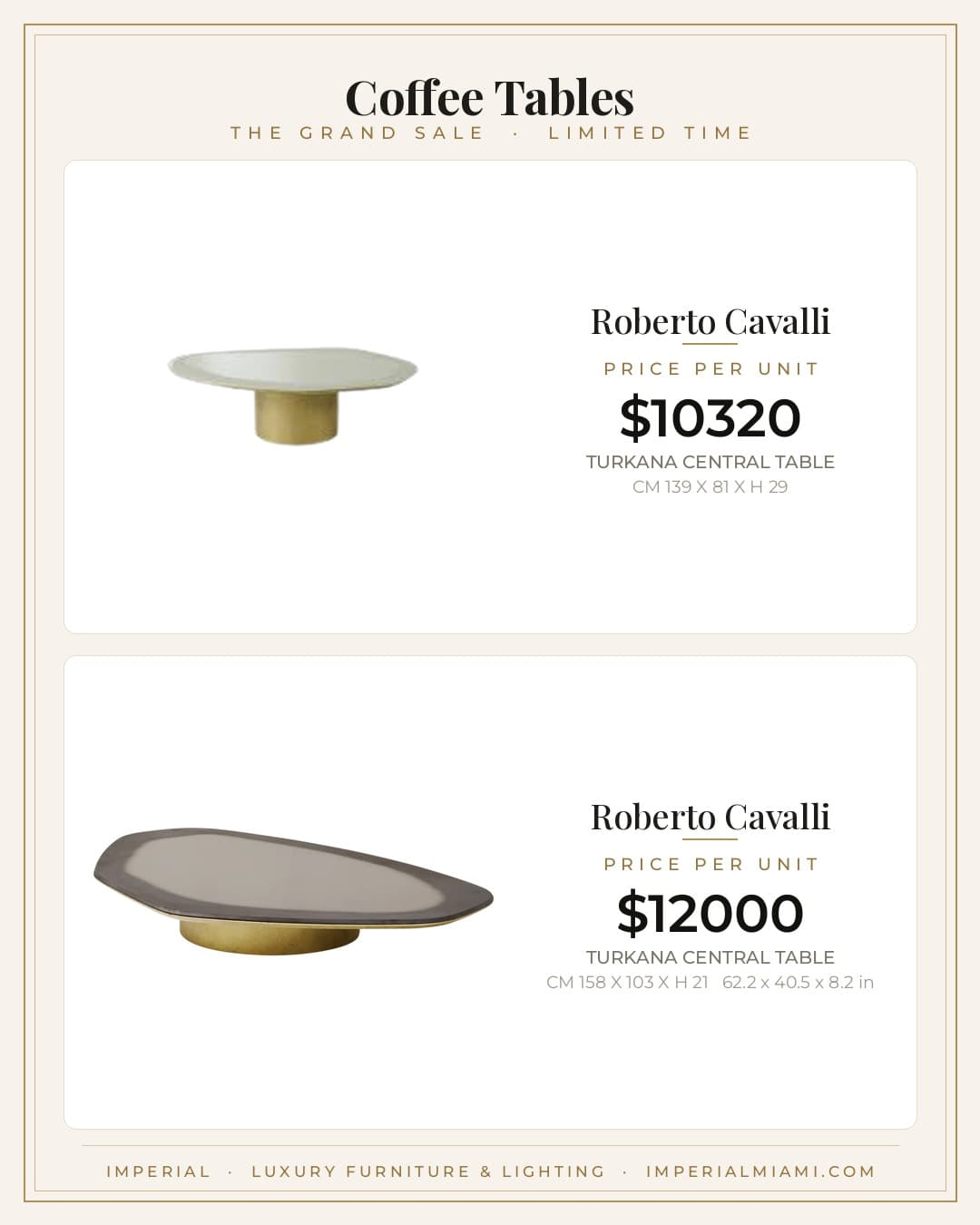 Coffee Tables sale piece