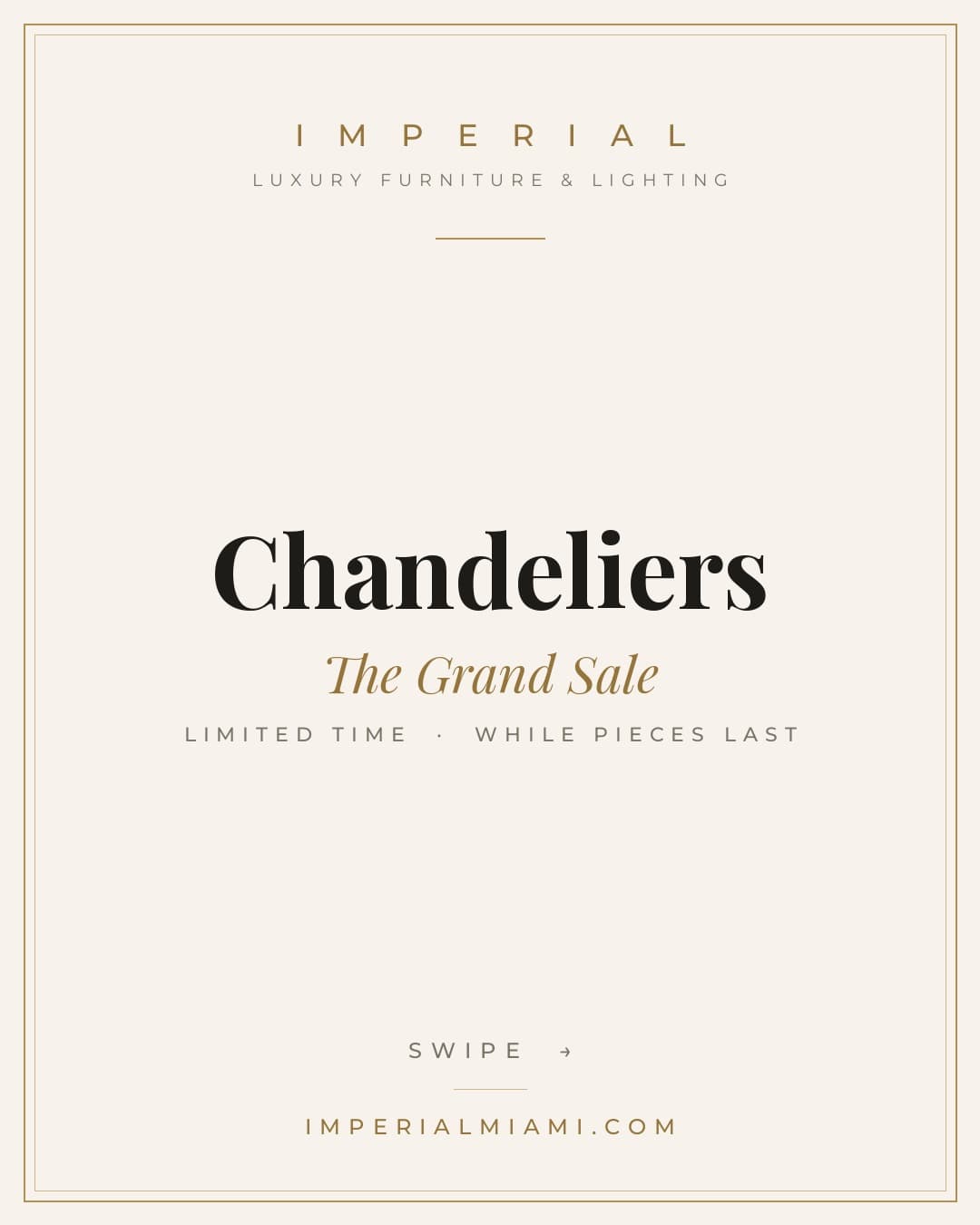 Chandeliers