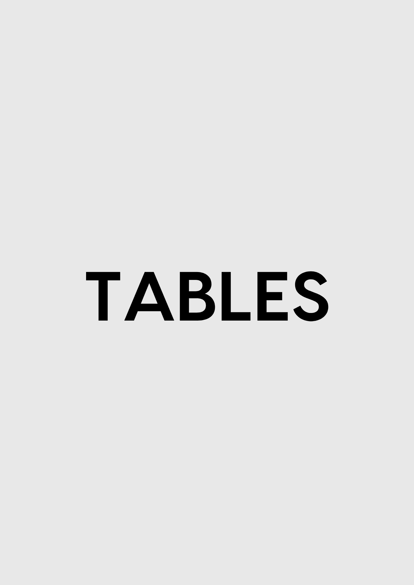 Dining Tables
