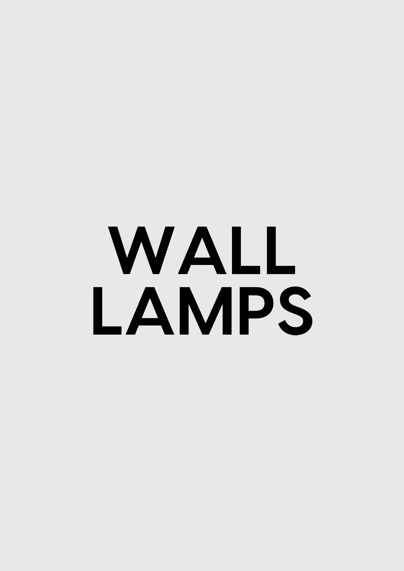 Wall Lamps